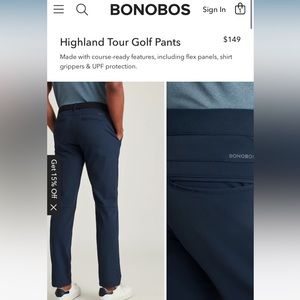 Course ready Tour Golf Pants